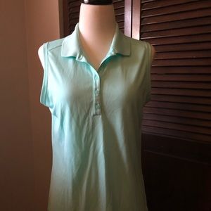 Nike Golf Dri Fit sleeveless shirt